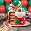 Torta Natal Mês Aniversário