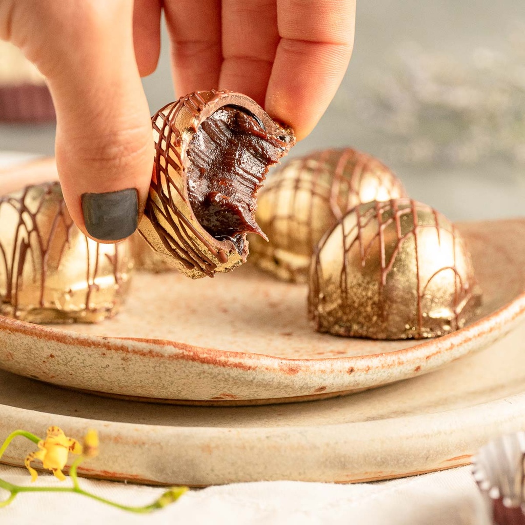 Bombom de Brigadeiro Caramelizado