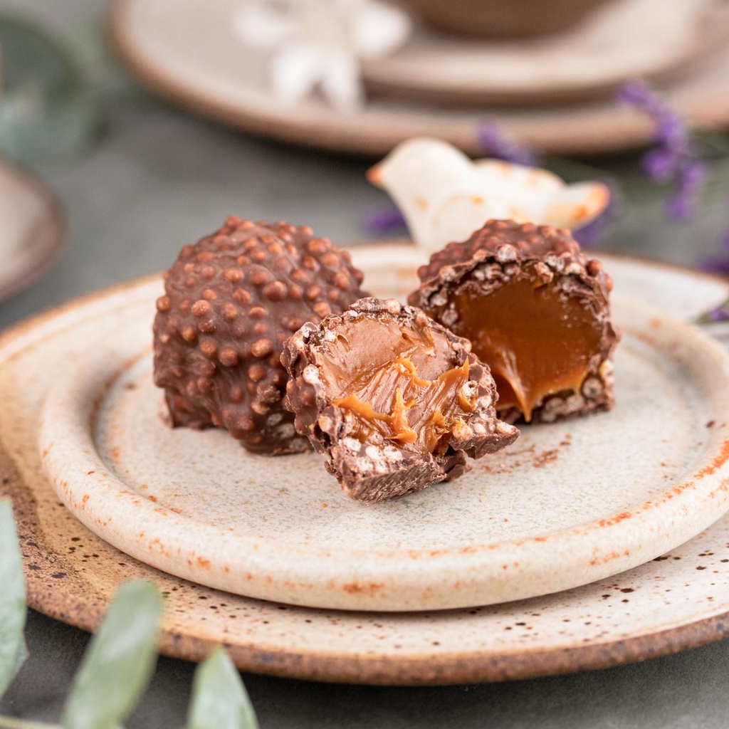 Mini Brigadeiro Crocante de Caramelo