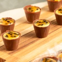 Mini Copinho de Chocolate  com Mousse de Maracujá