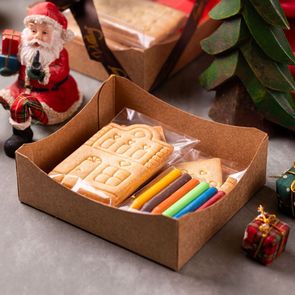 Kit Casinha Natalina para Colorir