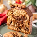 Chocottone Recheado de Cookies com Caramelo