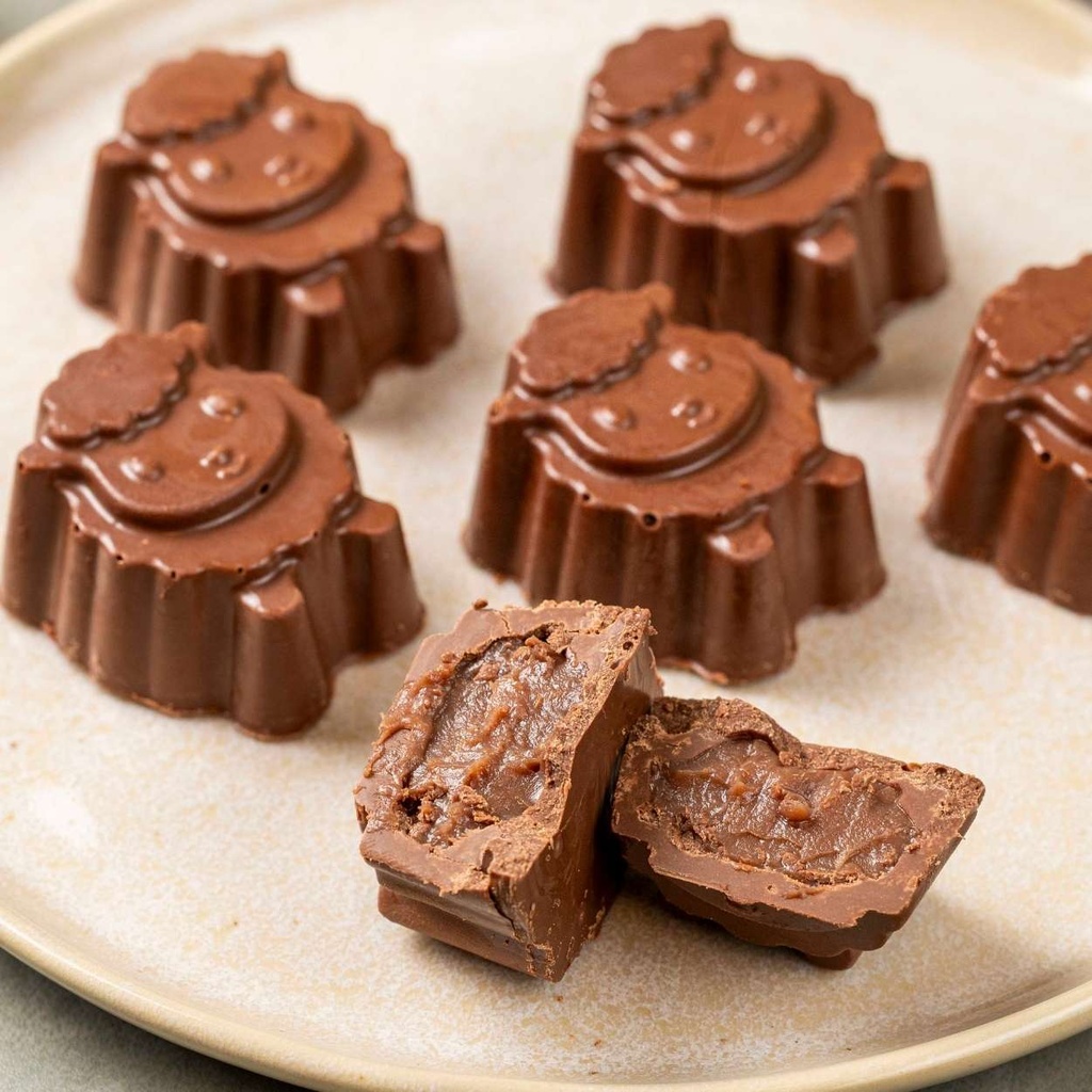 Caixa Ovelhinhas de chocolate - Recheio de Brigadeiro