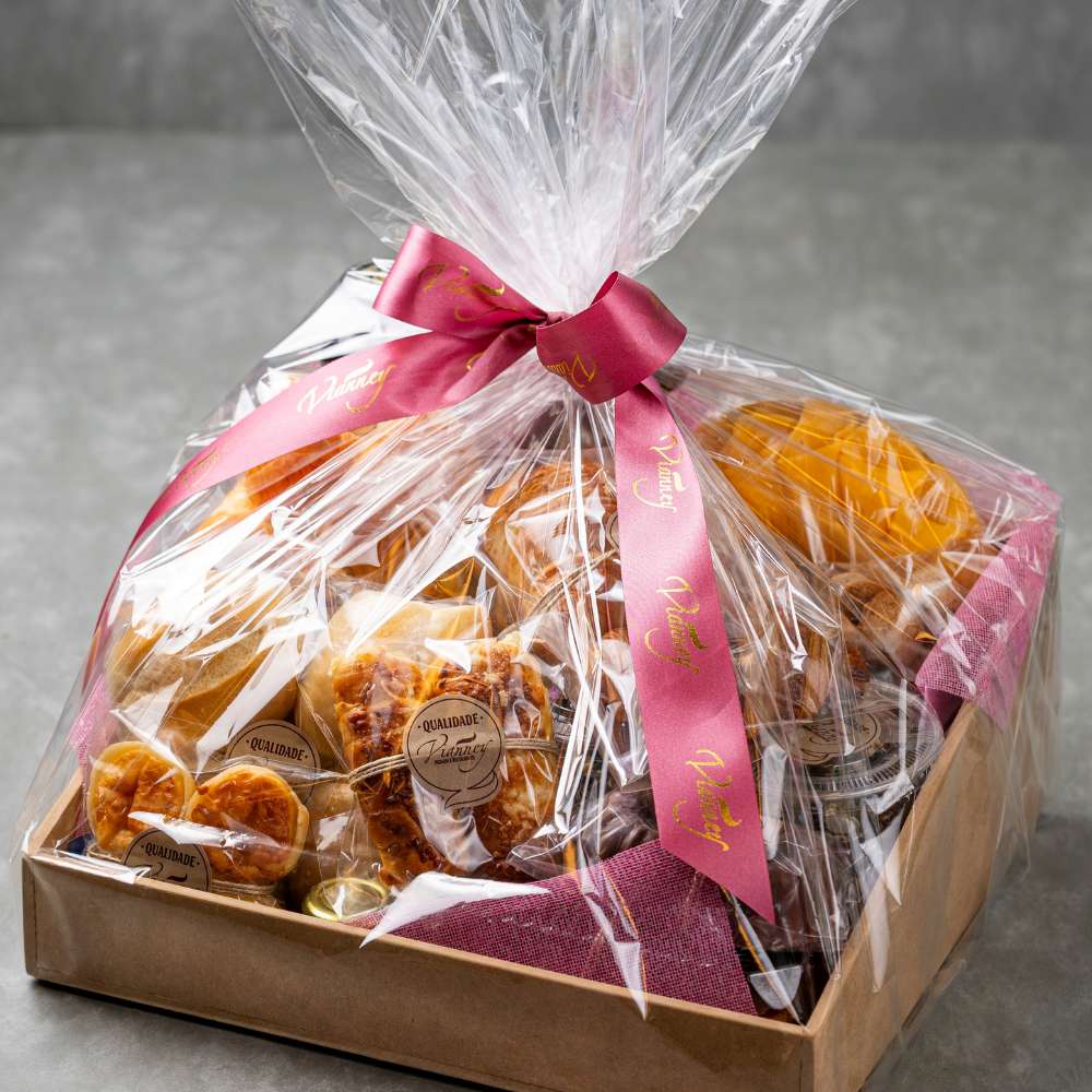 Cesta de café da manhã Vianney - Serve 2 pessoas