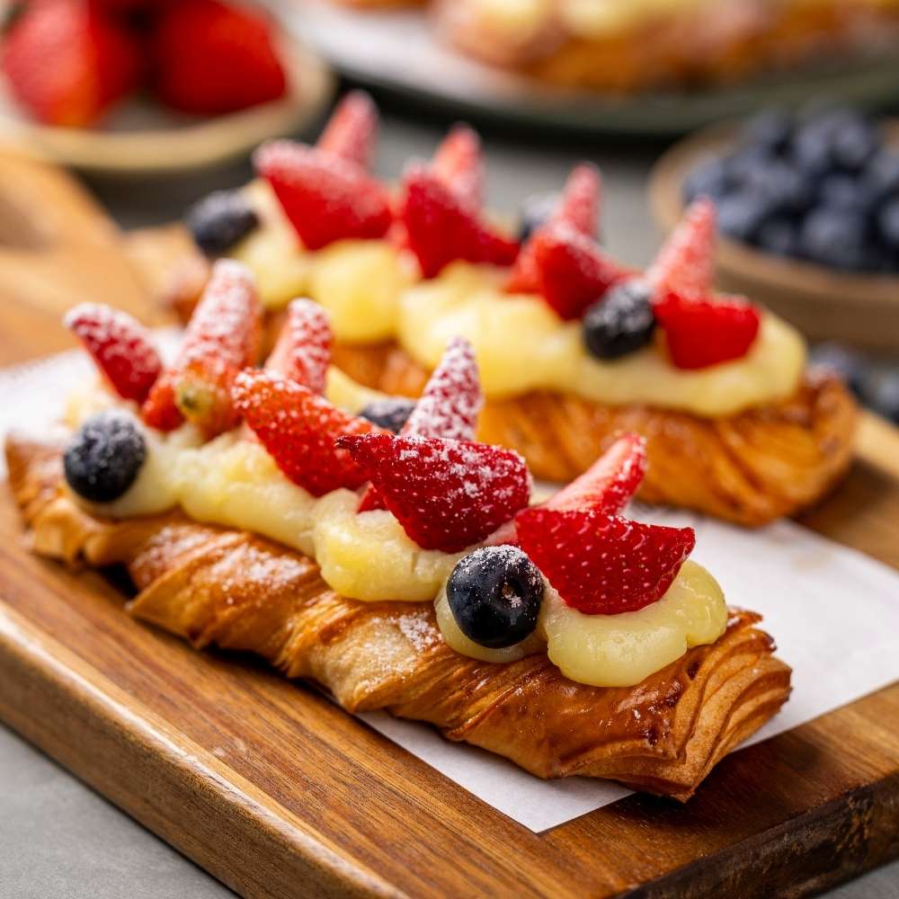 Danish de Frutas Vermelhas