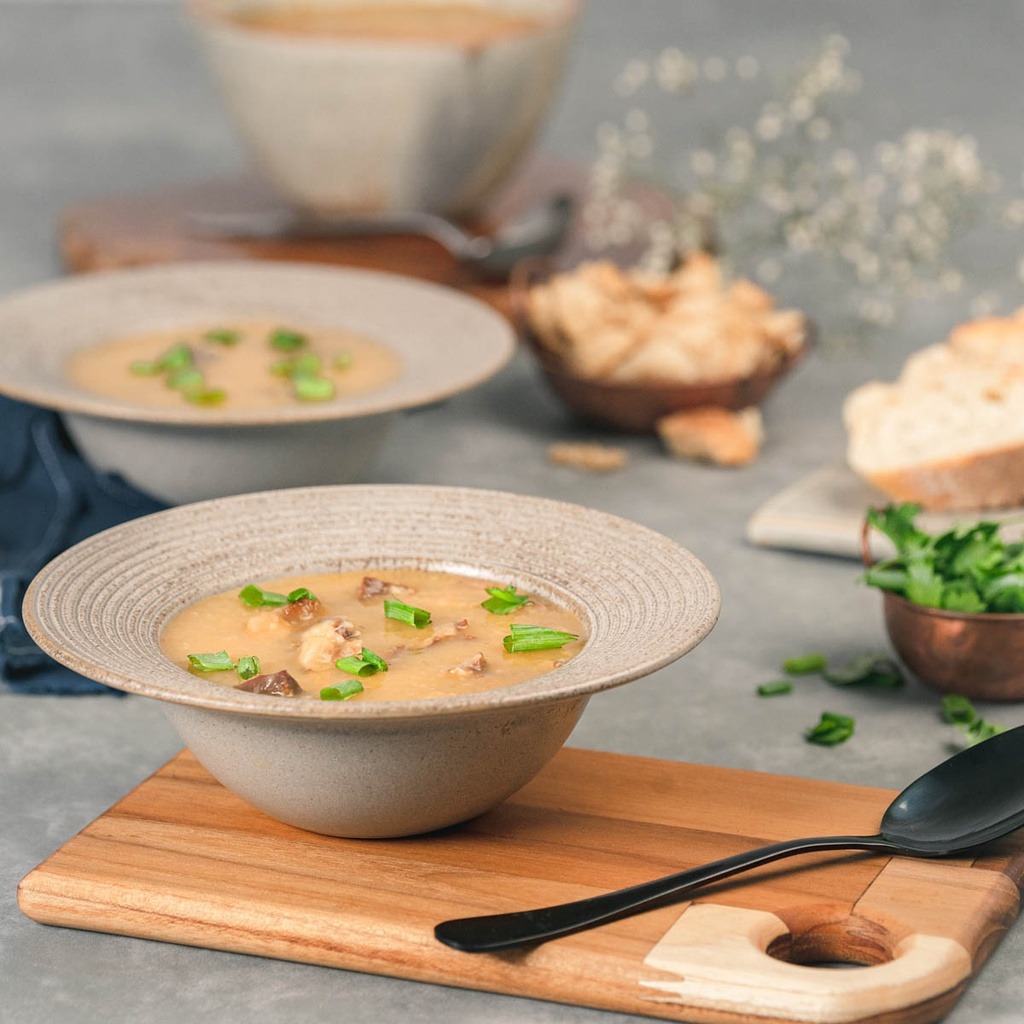 Caldo de Mandioca com Carne - Congelado