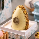 Ovo de pistache com praliné