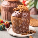 Chocottone Recheado de Cookies com Caramelo