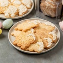 Caixa Biscoito Amanteigado Ovelhinha - Topete Confeitado