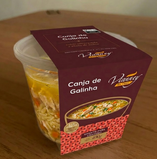 Canja de Galinha 400g - Congelado