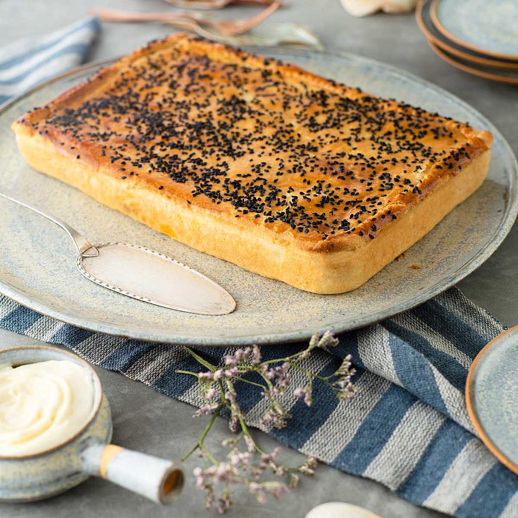 Torta de Camarão com Catupiry