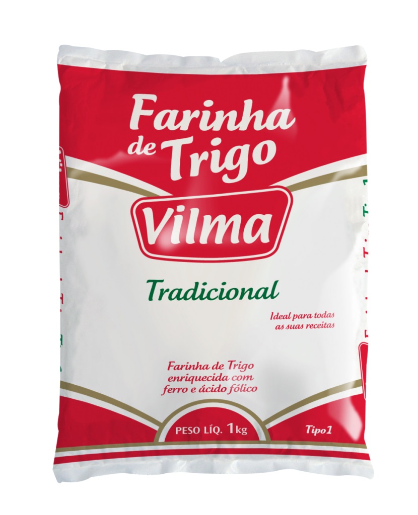 Farinha de Trigo Tradicional Vilma 1Kg