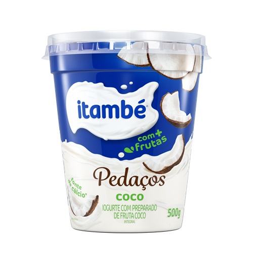Iogurte com Pedaços de Coco Itambé 500g 