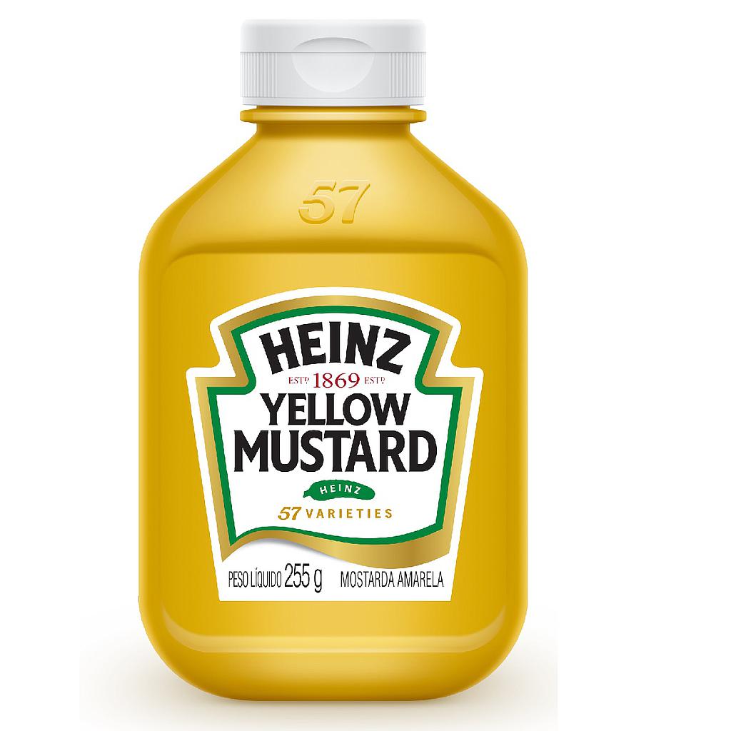 Mostarda Amarela Heinz 255g