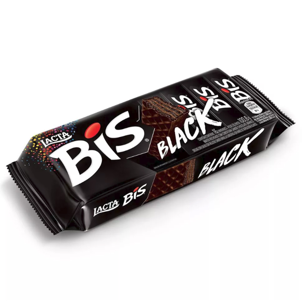 Chocolate Black Bis Lacta 100,8g
