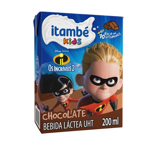 Bebida Láctea UHT de Chocolate Itambé 200ml