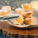 Empada de Queijo com Damasco