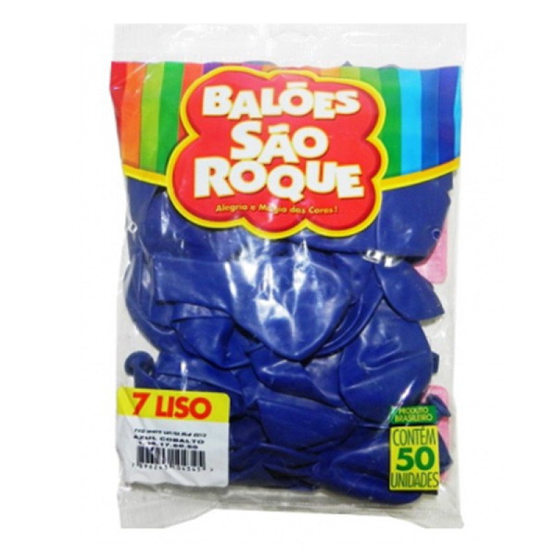 Balões São Roque Azul Turquesa 50 und