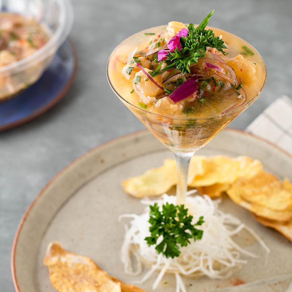 Ceviche de Peixe Branco 