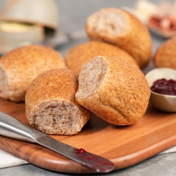 [83449] Mini Pão Francês 100% Integral - 2 Unidades  