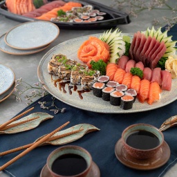 [109765] Combo Mix Salmão e Atum - 42 peças