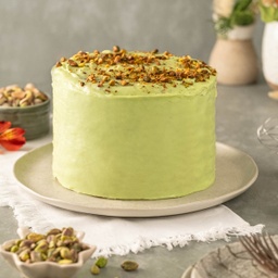 Torta branca pistache 8 camadas