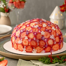 Torta morangos laminados