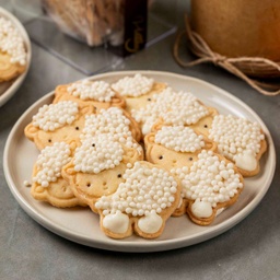 Caixa Biscoito Amanteigado Ovelhinha - Corpinho Confeitado