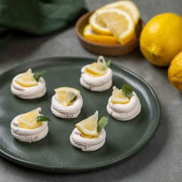 Mini Pavlova de Lemon Curd