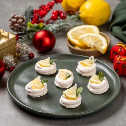 Mini Pavlova de Lemon Curd